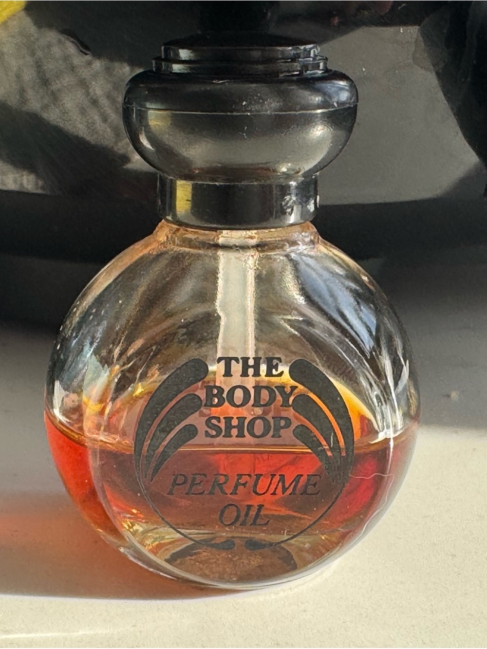 The Body Shop Vanilla discontinued Perfume Oil Vntg Formula intense deep sweet